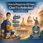How to prepare for IAS from Class 11 in Hyderabad – student roadmap with KP’s 21st Century College guidance