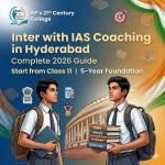 Inter IAS Coaching Hyderabad students preparing from Class 11