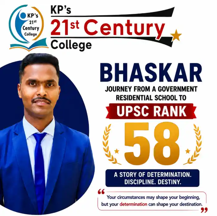 Dharavath Bhaskar All India Rank 58 in UPSC CAPF 2025
